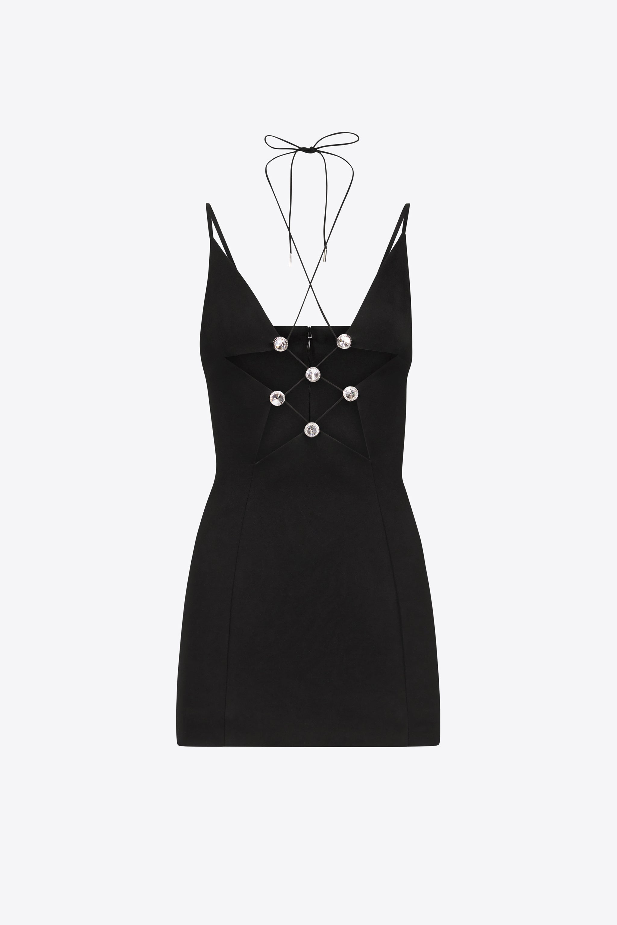 STAR CUTOUT MINI DRESS - 1