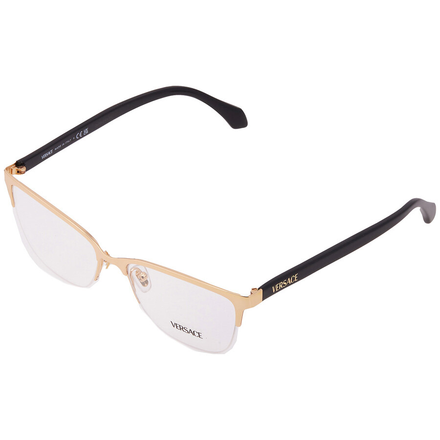 Versace Demo Cat Eye Ladies Eyeglasses VE1304 1002 52 - 3