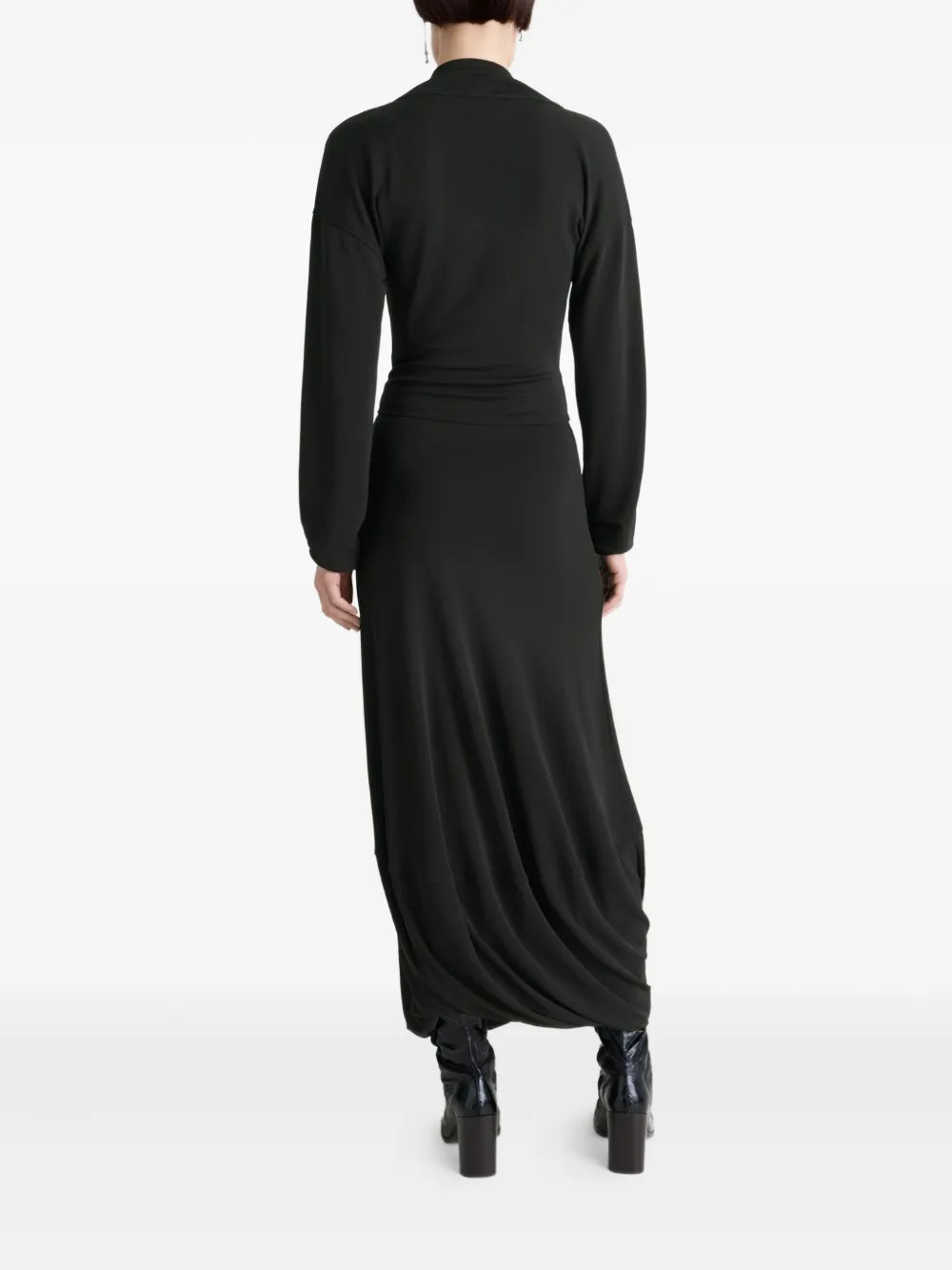 LEMAIRE - Women V-Neck Dress - 3