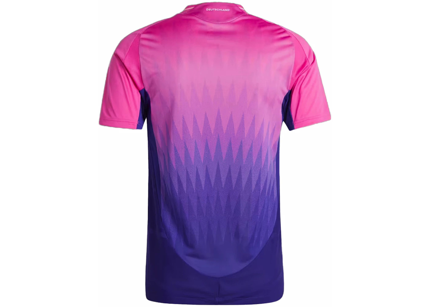 adidas Germany 2024 Away Authentic Jersey Semi Lucid Fuchsia/Team College Purple - 2