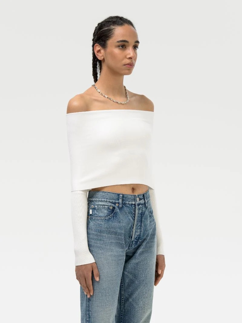 KNITTED BAND TOP - 4