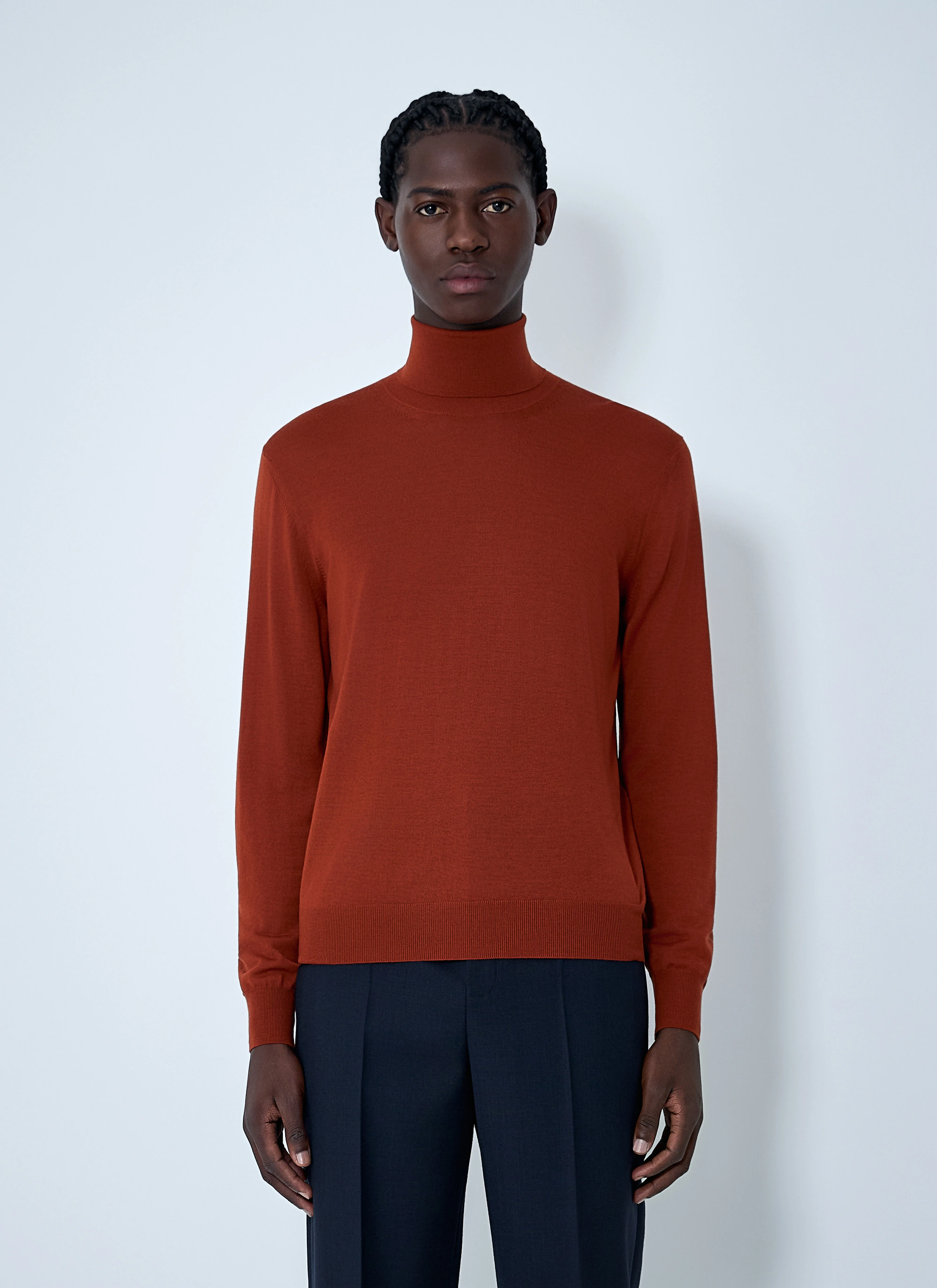 Wool Turtleneck Sweater - 1