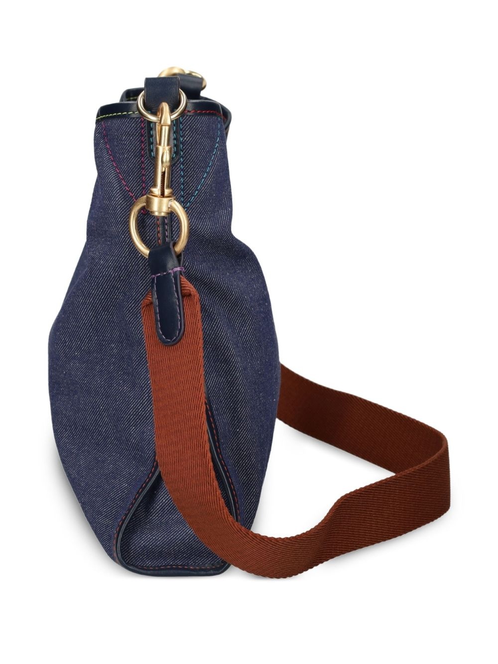 denim shoulder bag - 3