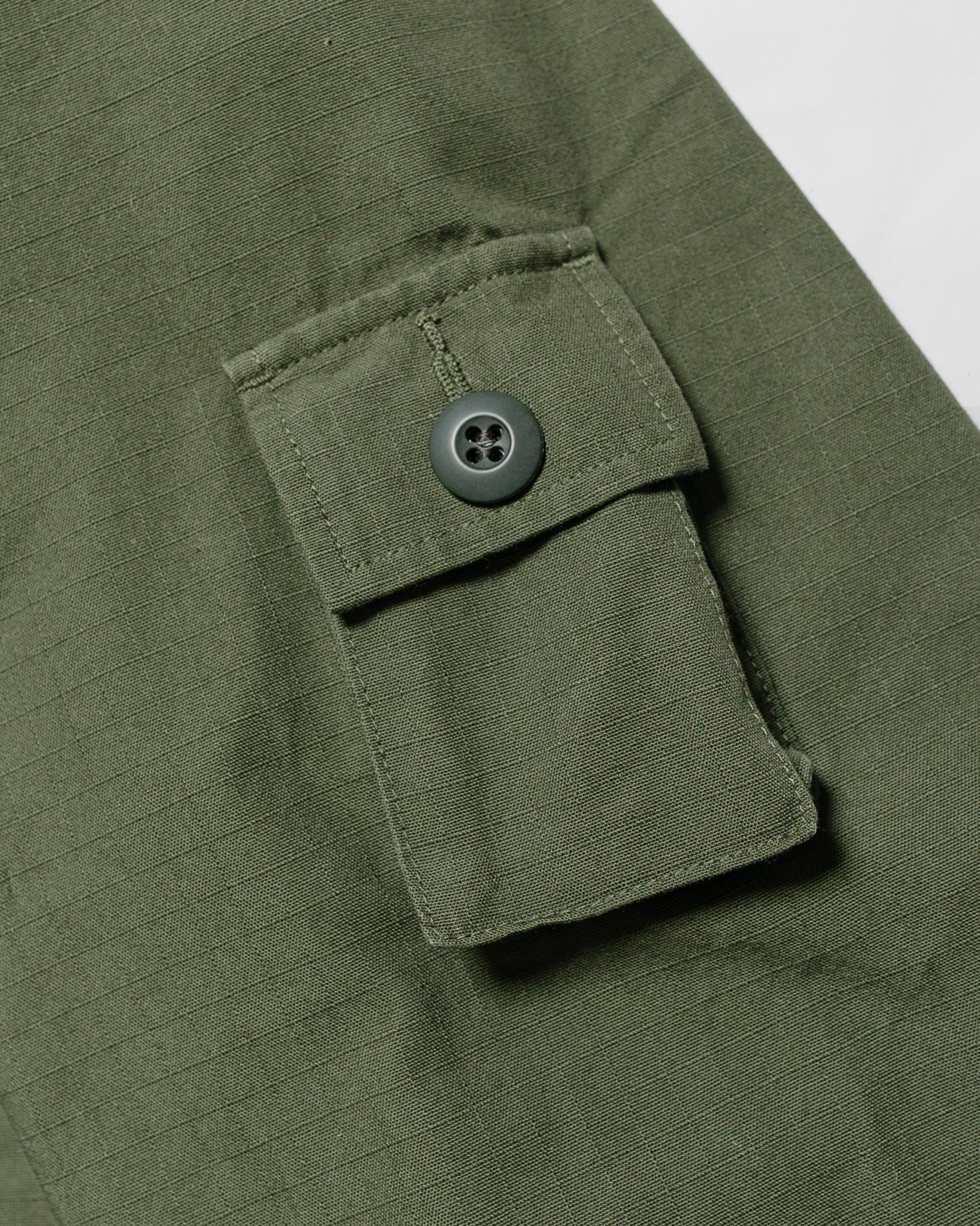 Lost & Found MIL SHT-JAC Cotton Ripstop Olive - 9