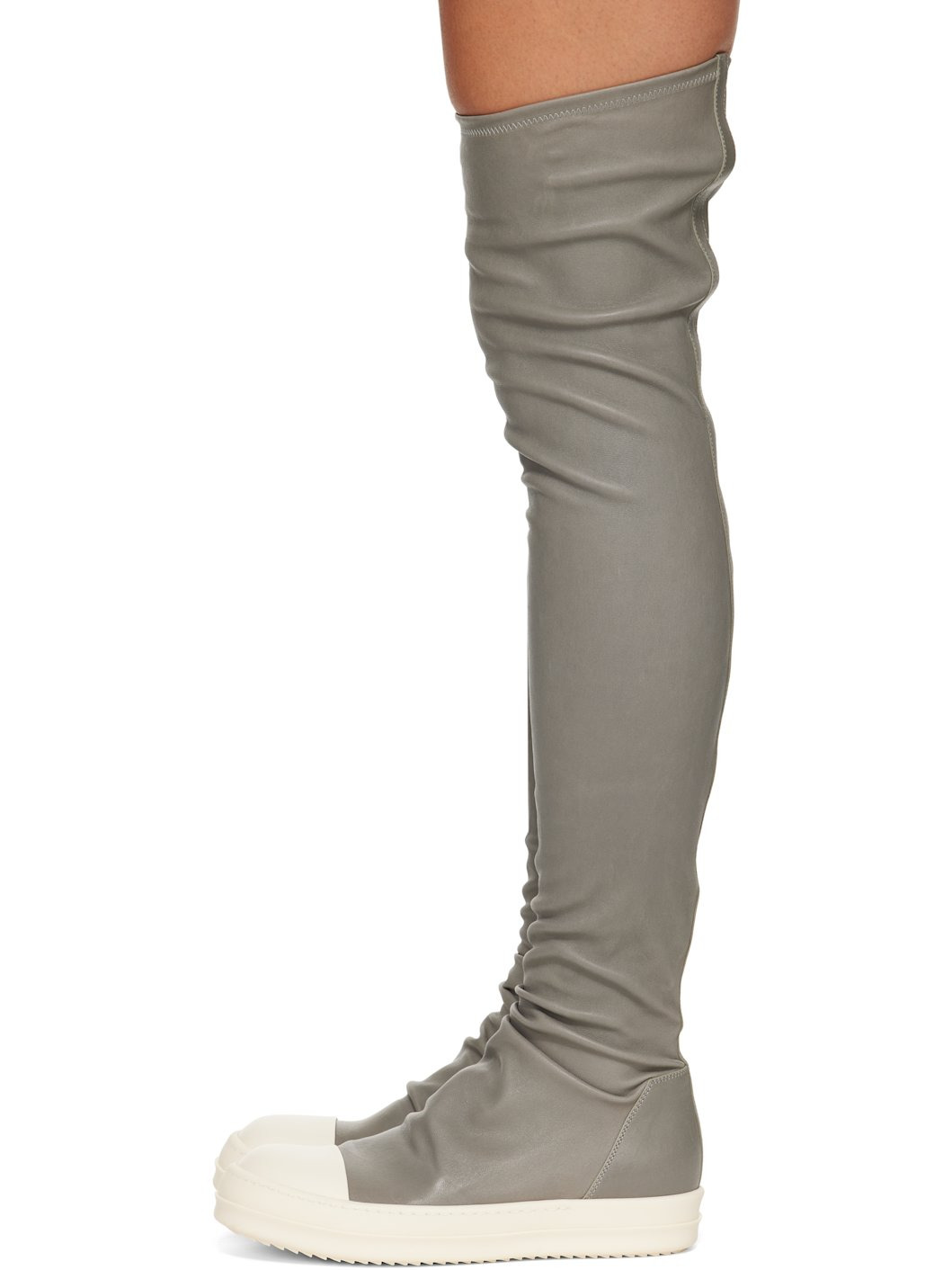 Gray Concordians High Stocking Sneakers - 3