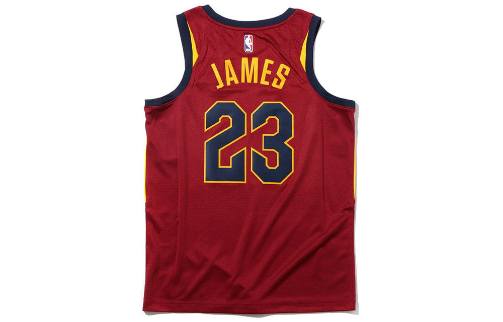Nike NBA Jersey icon edition Basketball SW Fan Edition Cleveland Cavaliers LeBron James No. 23 Red 8 - 2