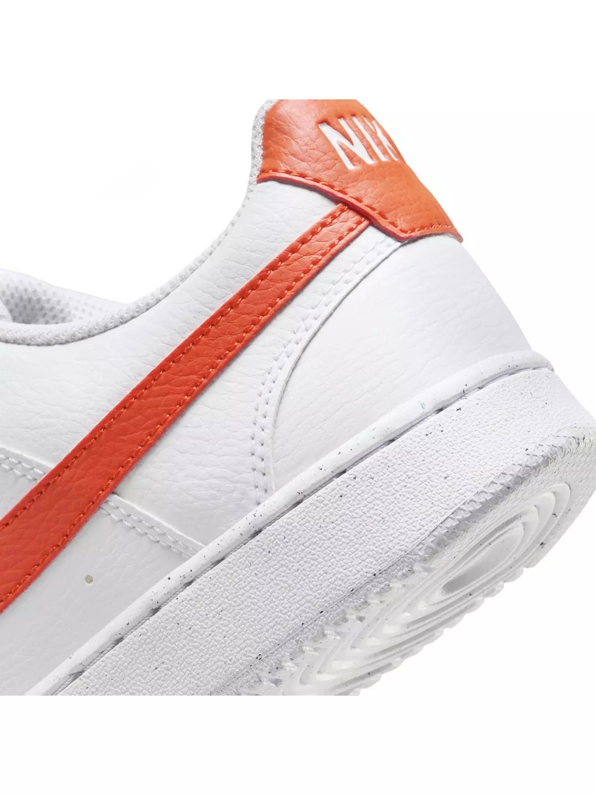 Court Vision Low Next Nature "White/Picante Red" Men's Shoe - 8