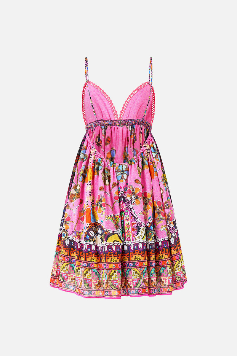 CAMILLA BRALETTE DETAIL SHORT DRESS outlook