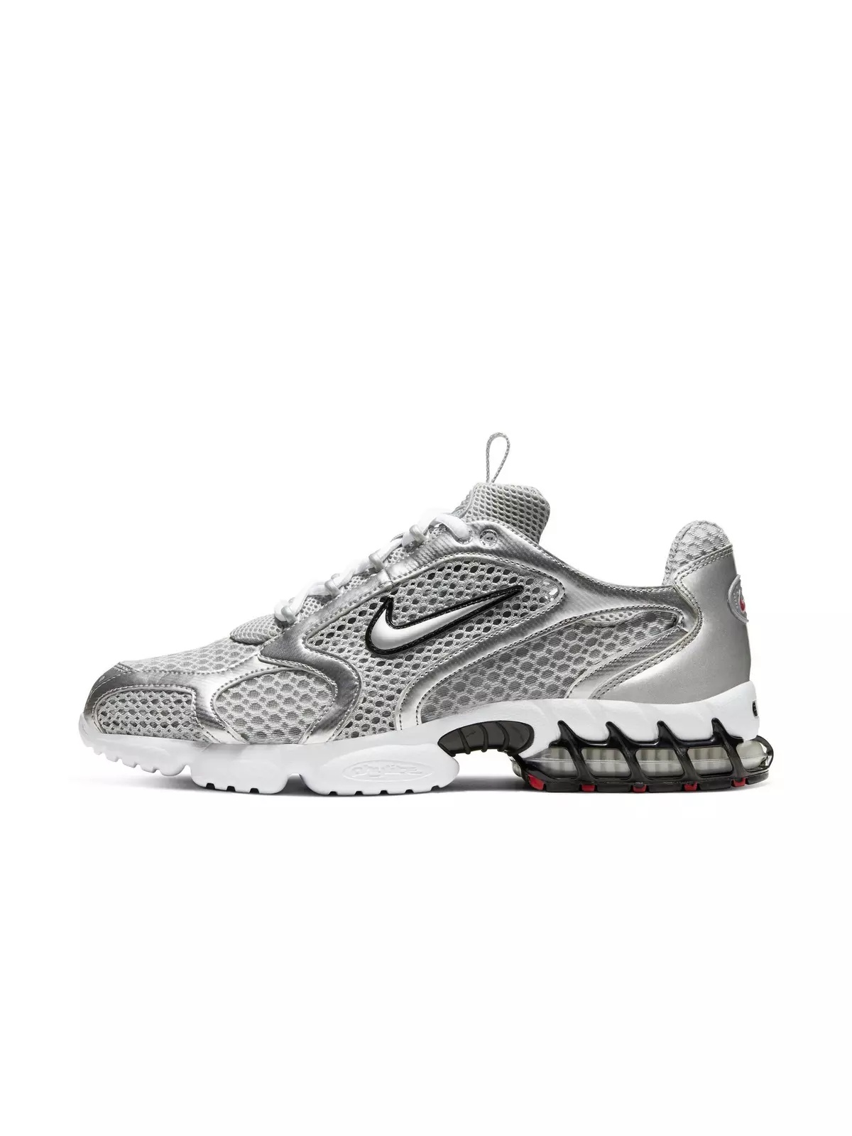 Air Zoom Spiridon Cage 2 "Lt Smoke Grey/Metallic Silver" Men's Shoe - 3
