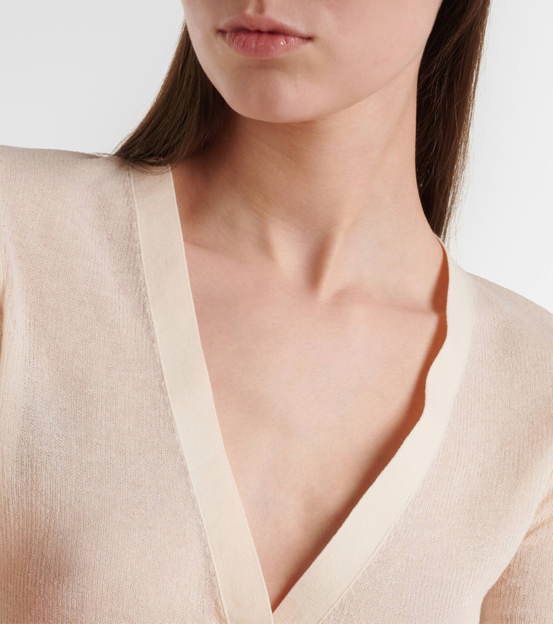 Cotton-blend cardigan 4