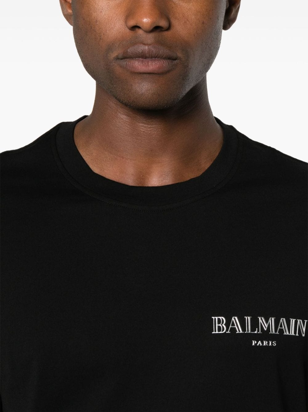 logo-appliquÃ© cotton T-shirt - 5