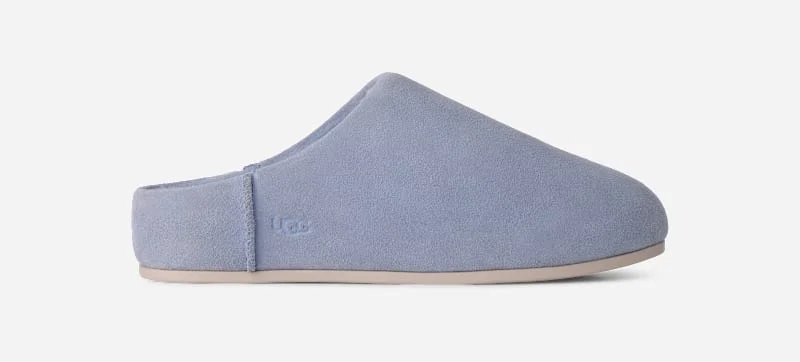 ® Women's Elea Slip-On Sheepskin Slippers in Stormy Blue - 1