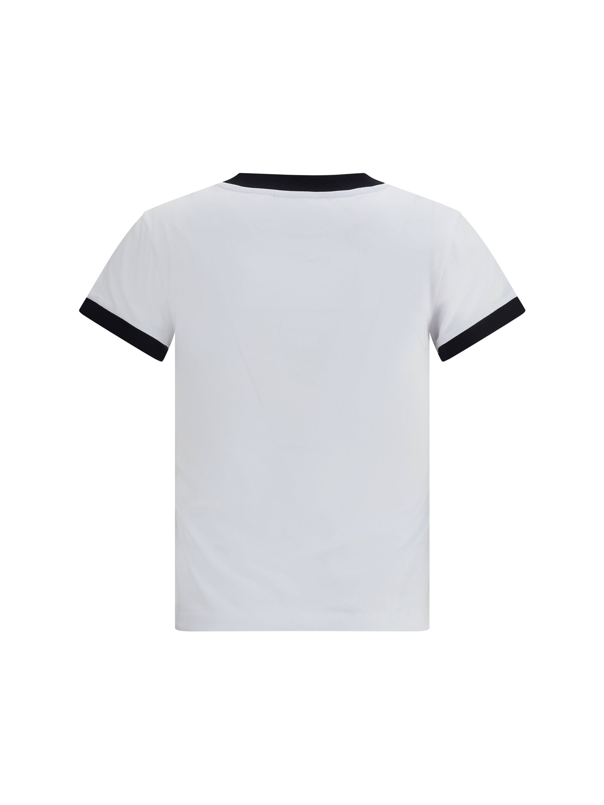 Ganni Women Basic Cotton Jersey Kitty Fitted T-Shirt - 2