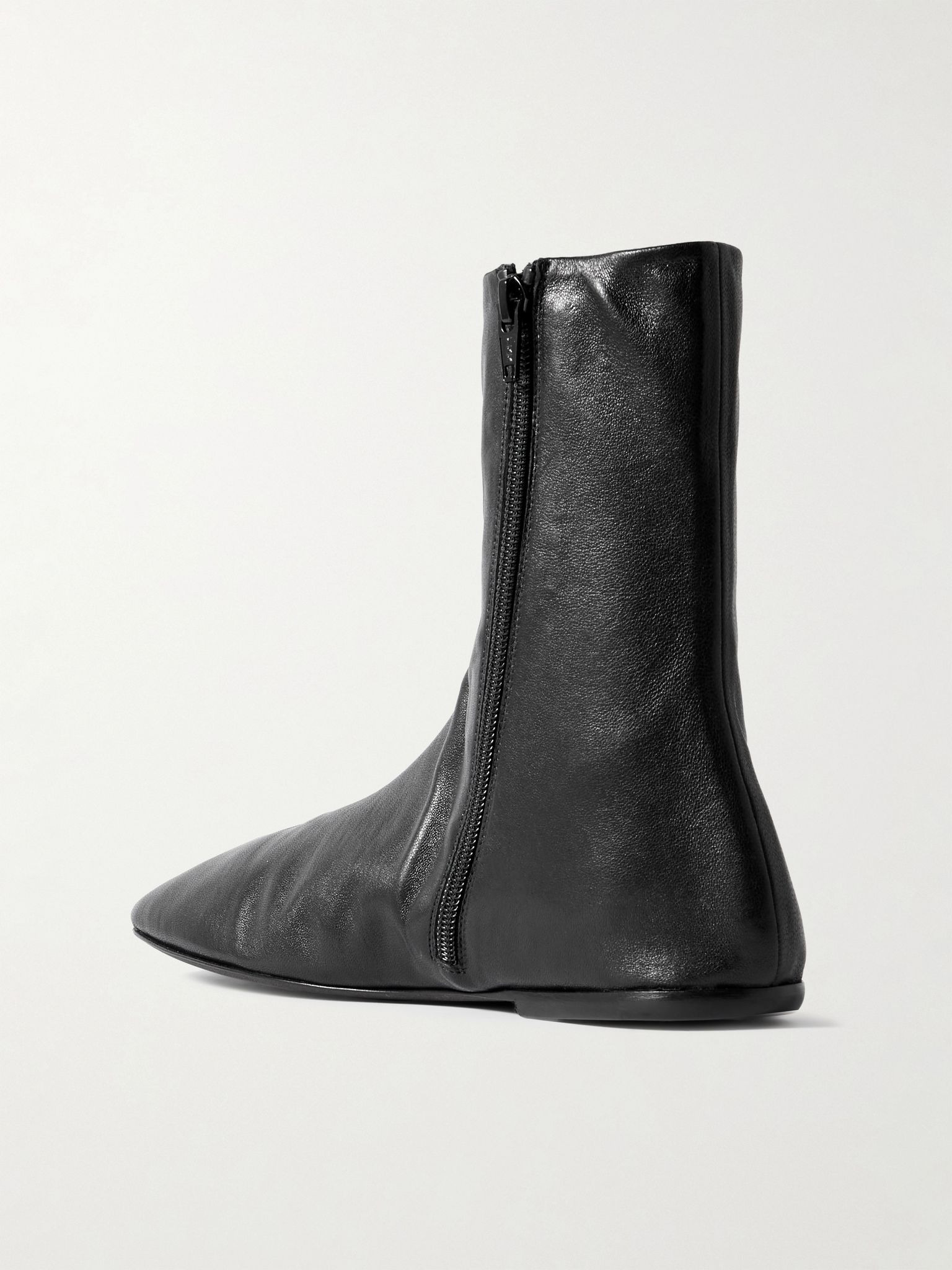 Leather ankle boots Black - 3