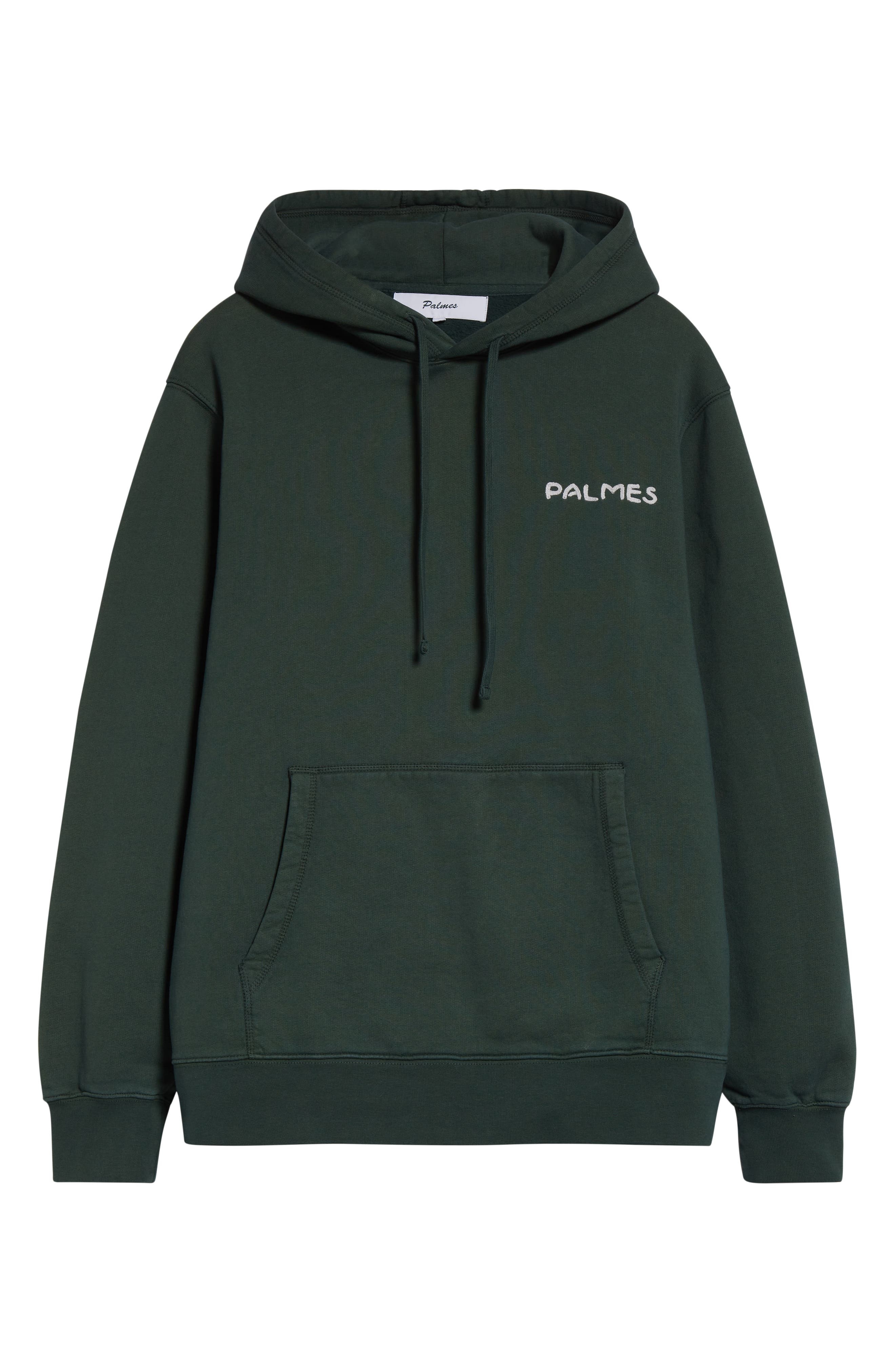 PALMES Tower Graphic Hoodie in Dark Green at Nordstrom - 5