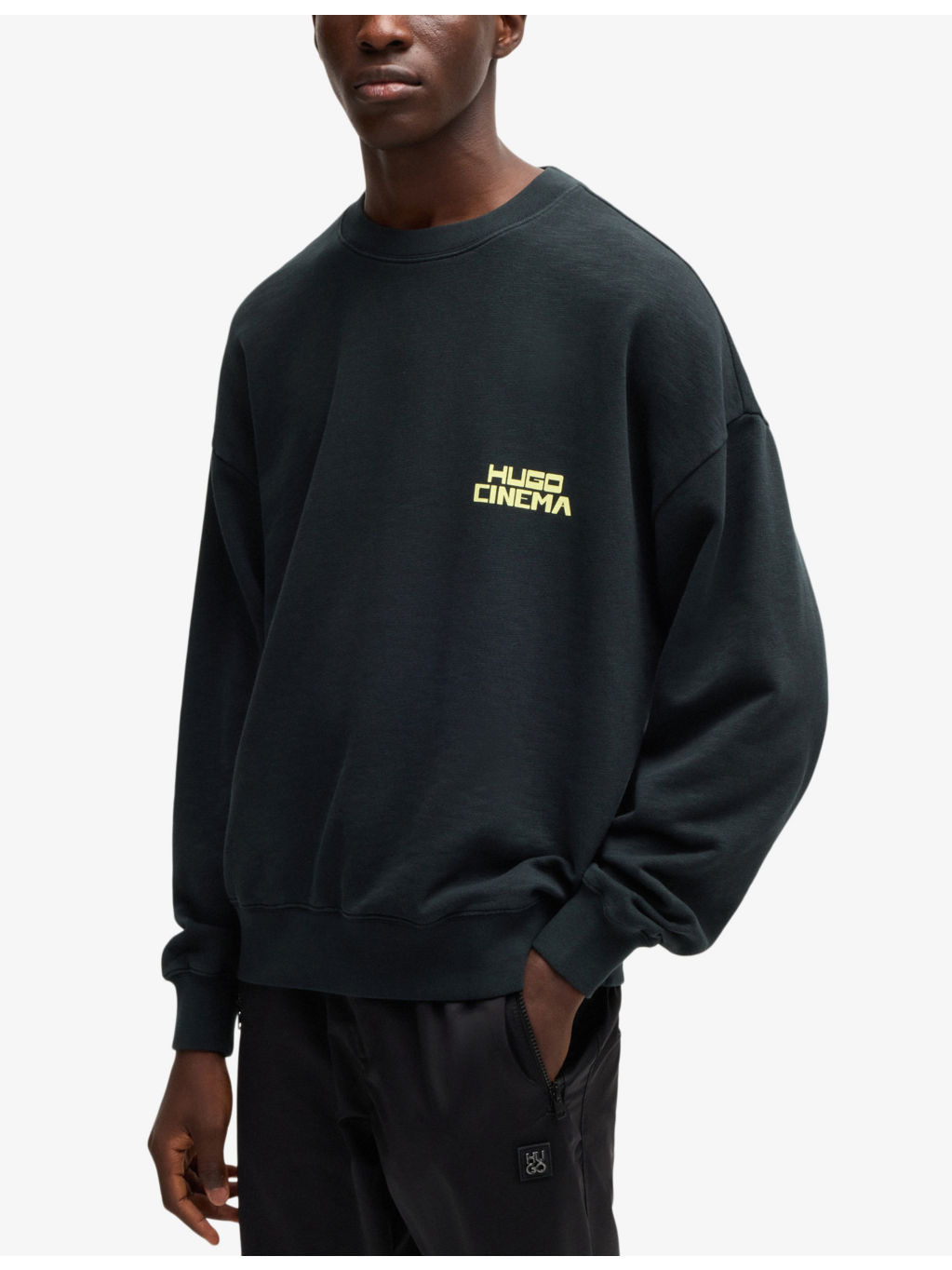 Branded-print relaxed-fit cotton-jersey sweatshirt - 6