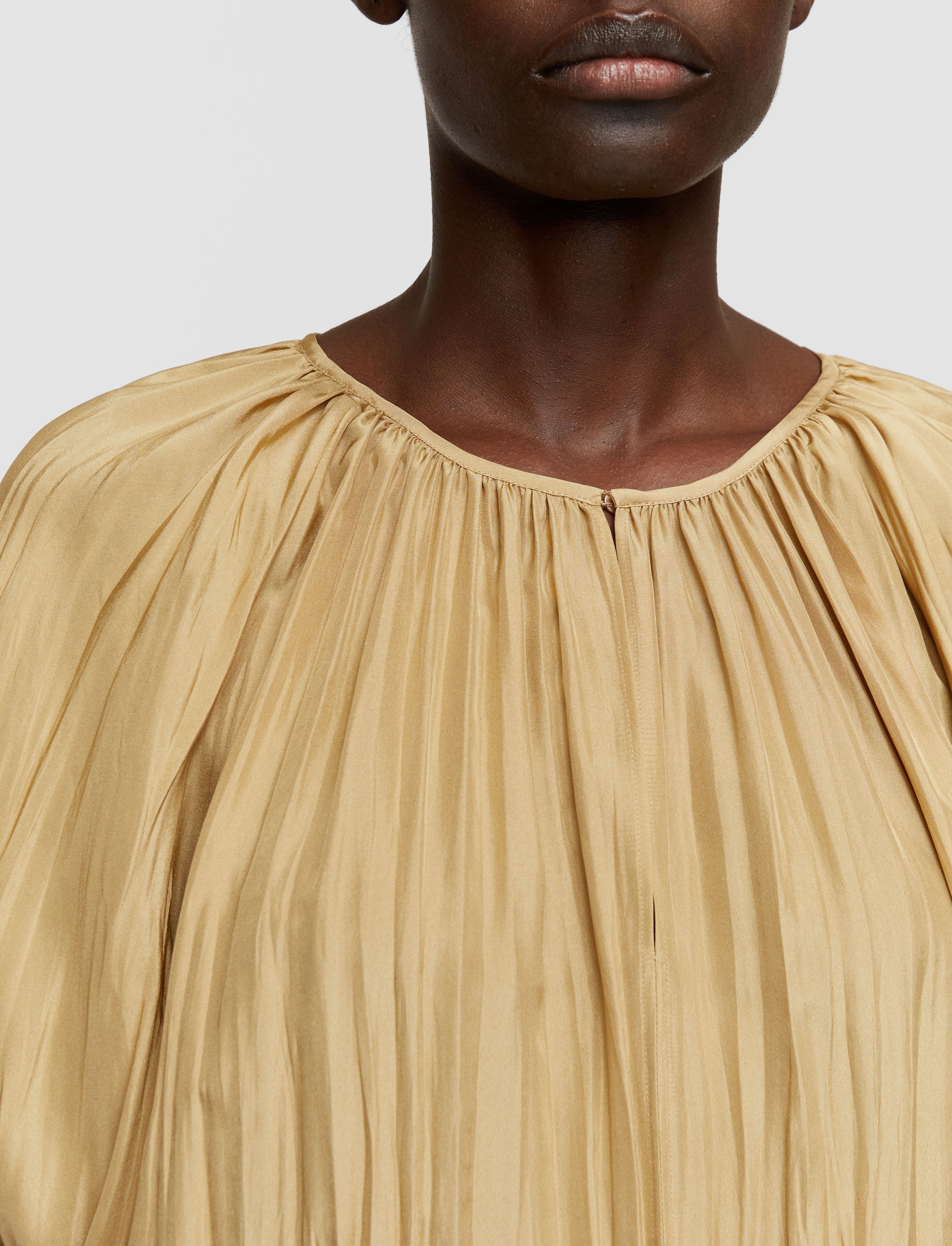 Briela Habotai Silk Blouse - 5