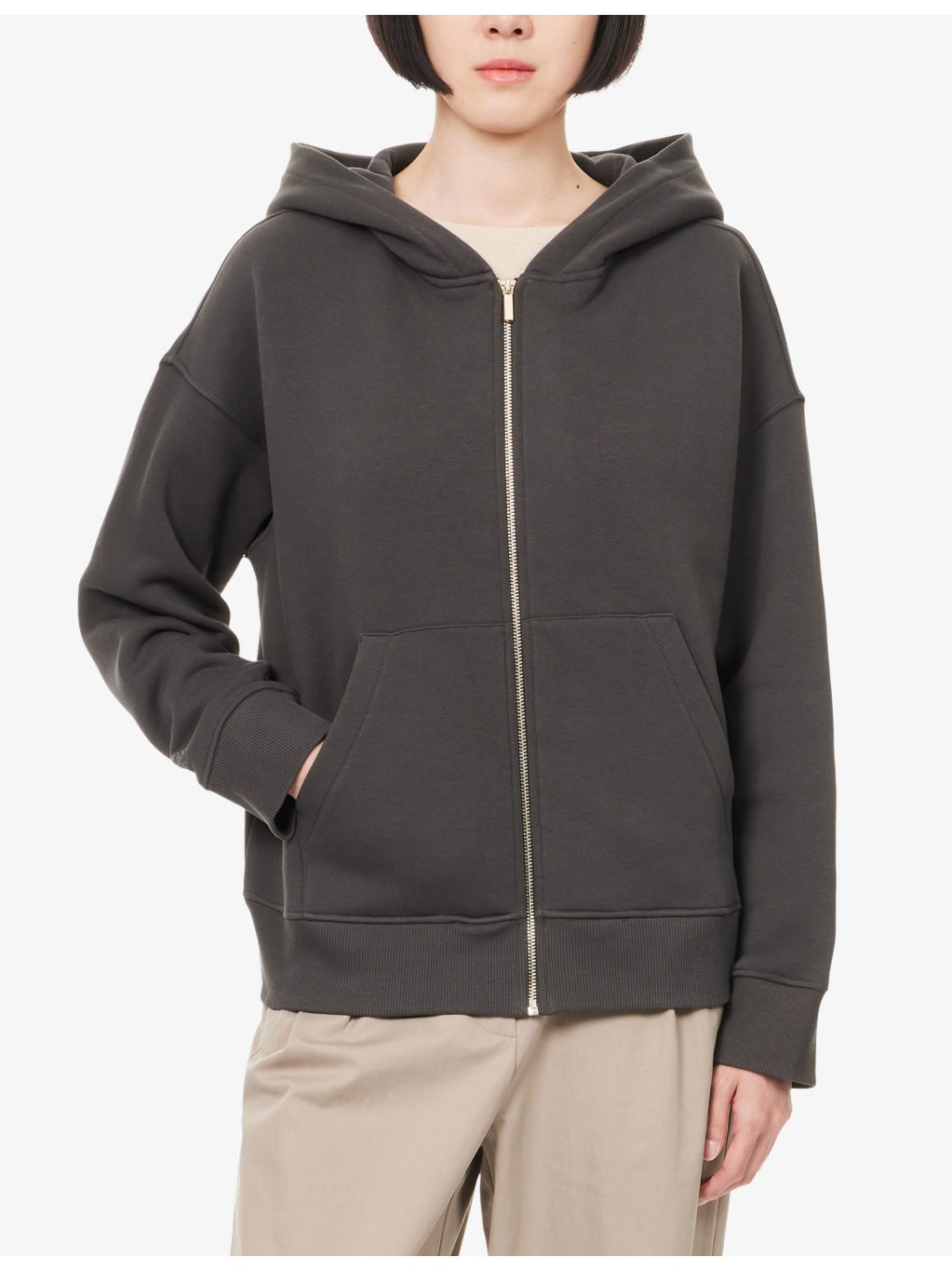 Relaxed-Fit Julia Cotton-Blend Hoodie - 3