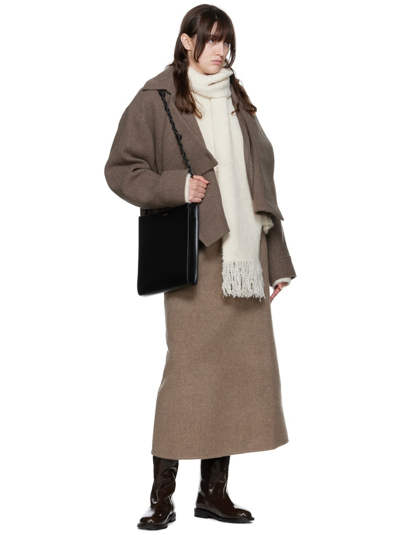 LE17SEPTEMBRE Brown Leather Tall Boots outlook