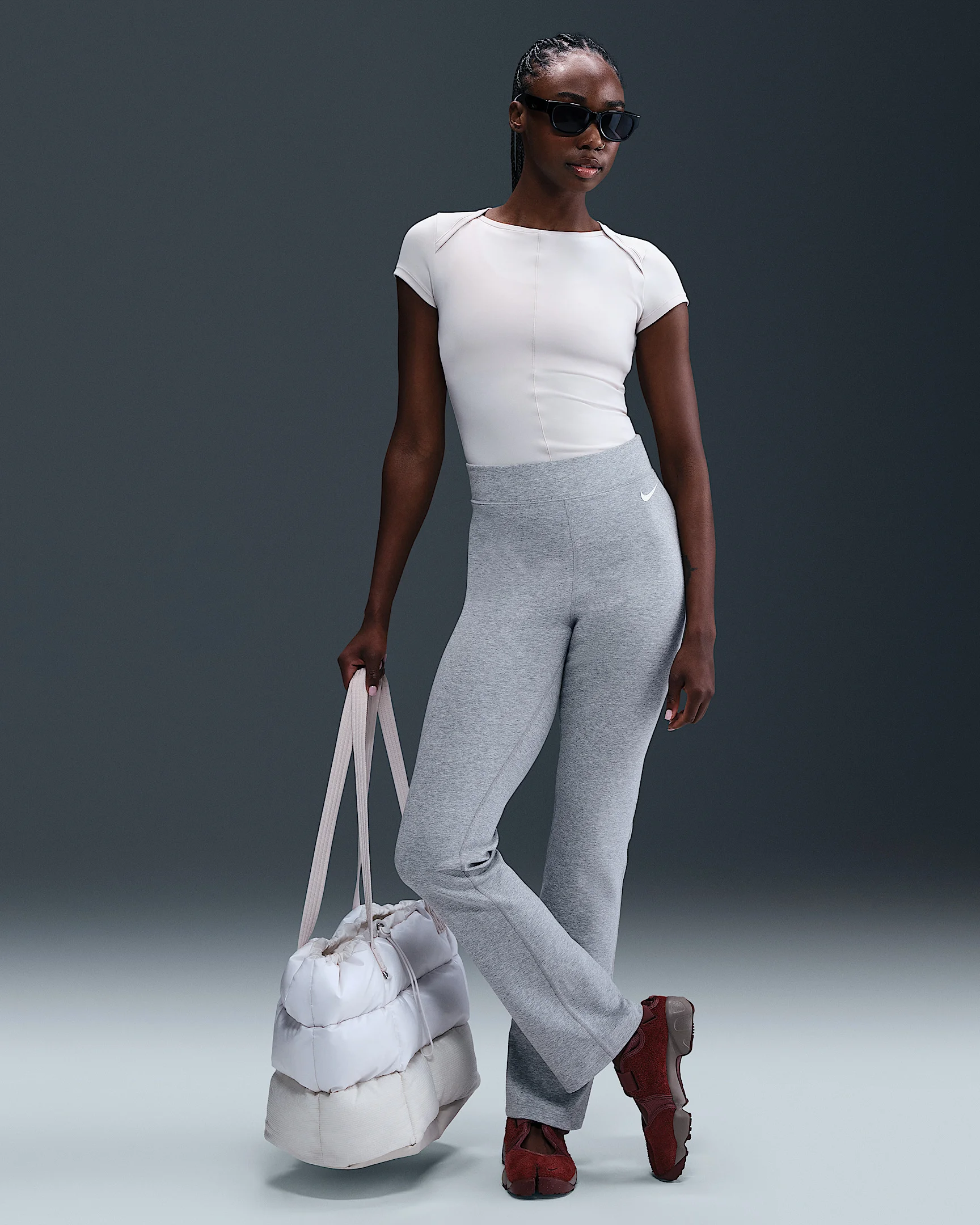 Nike Sportswear Classic Women's High-Waisted Bootcut Pants - 1