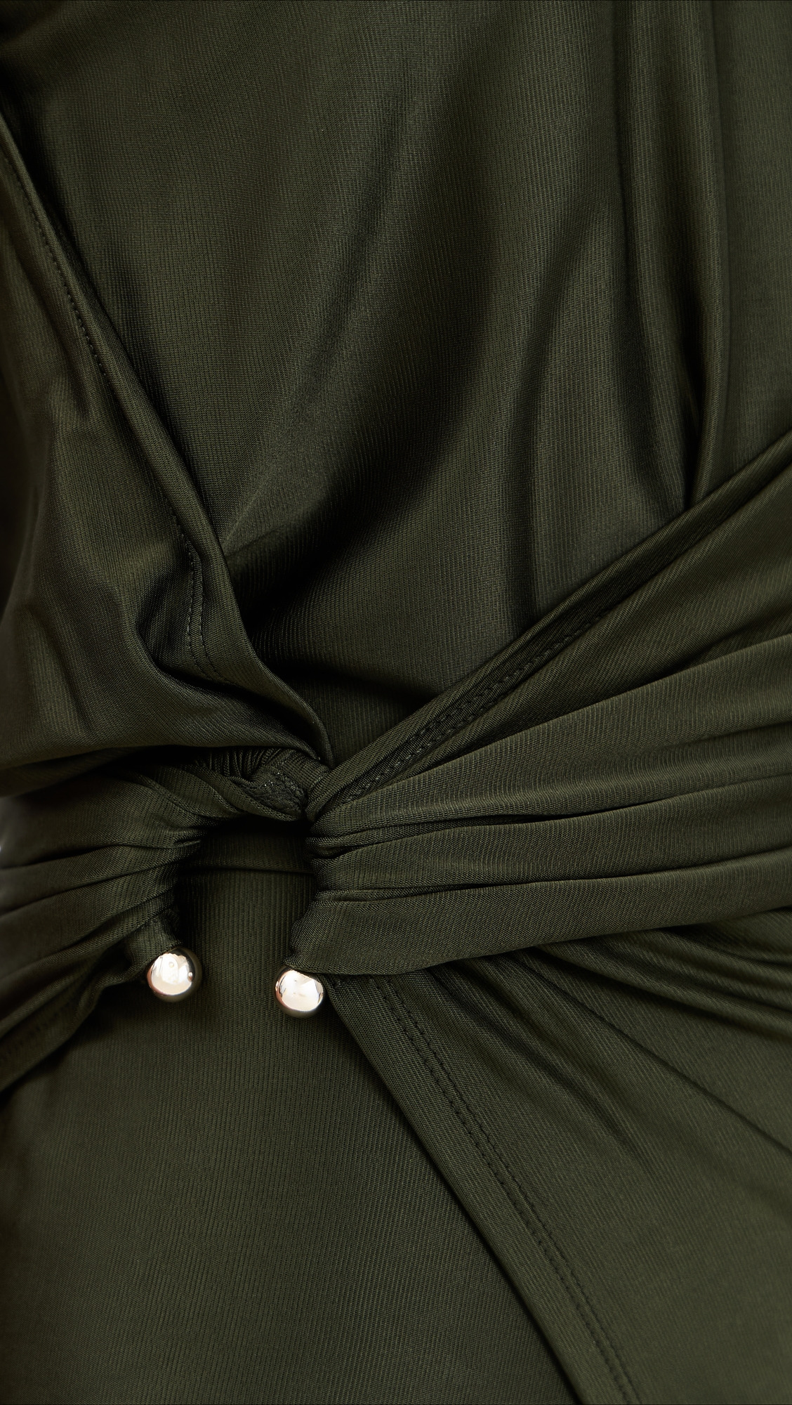 Draped Long Dress - 6