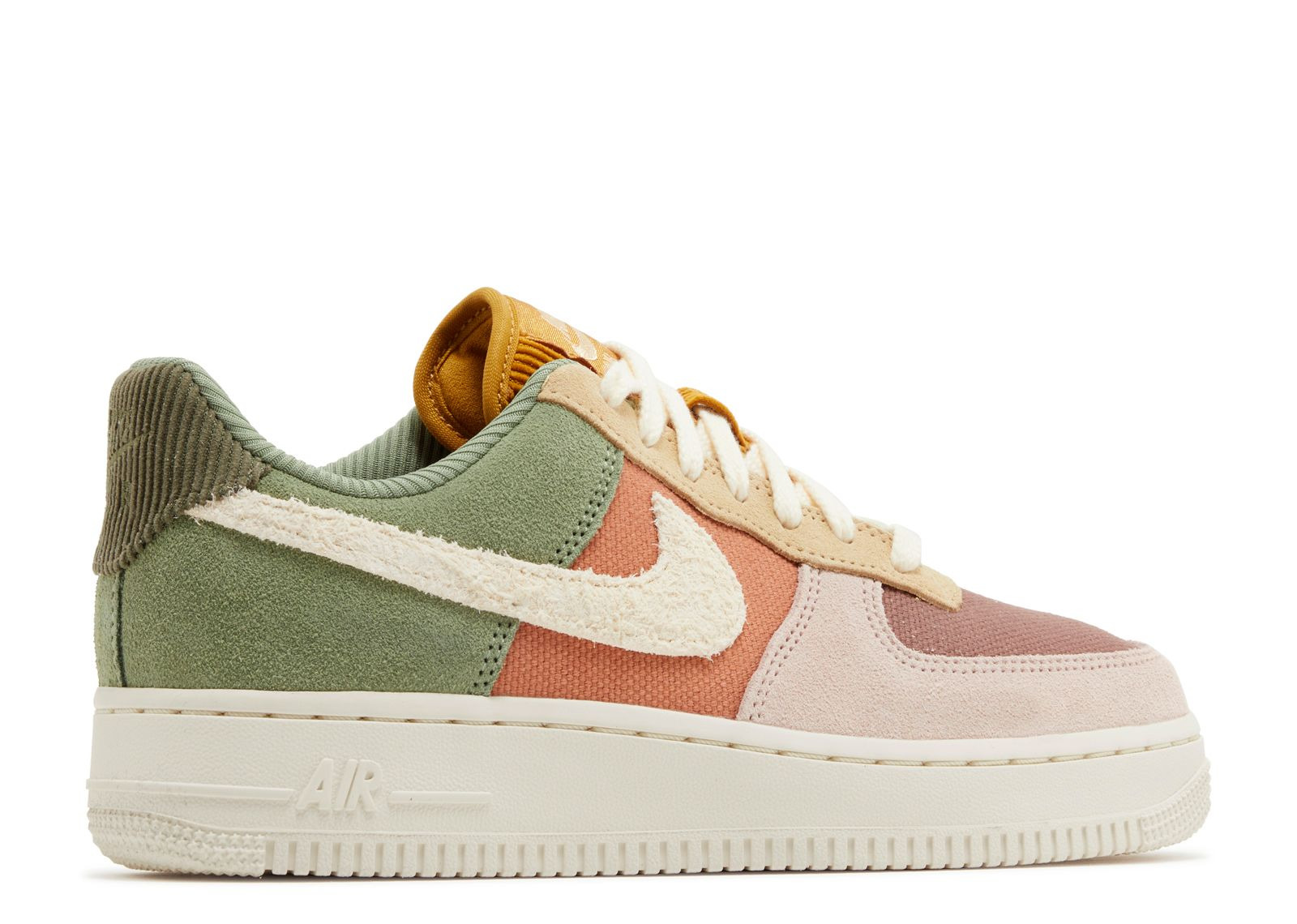 WMNS AIR FORCE 1 '07 LX 'OIL GREEN TERRA BLUSH' - 3
