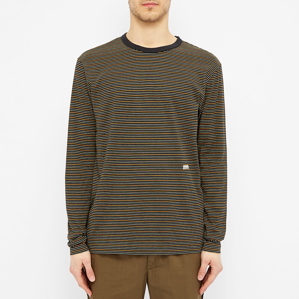 Wood Wood Long Sleeve Viggo Stripe Tee - 3