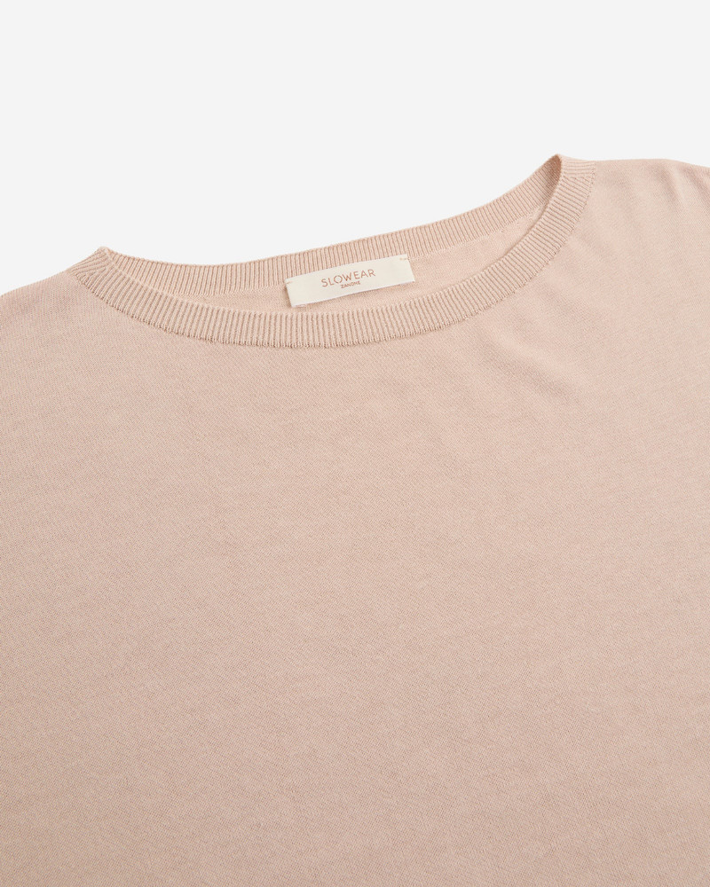 SLOWEAR Oversized cotton and silk jumper outlook