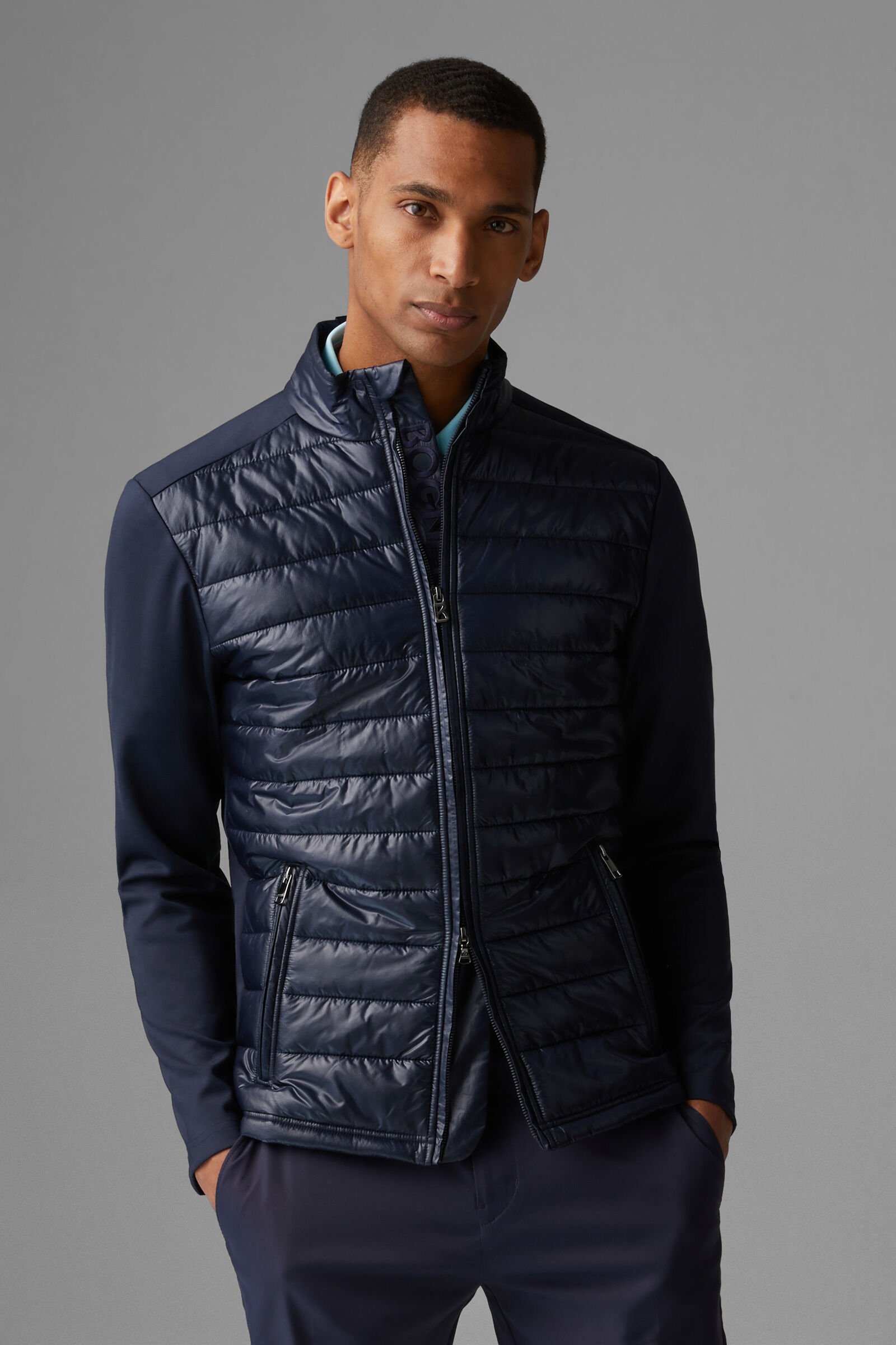 Wiko Hybrid jacket in Navy blue - 2
