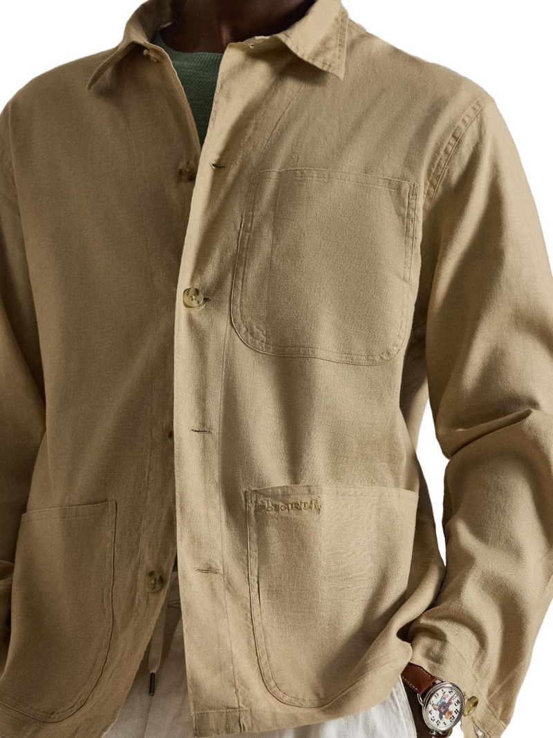 Barton buttoned overshirt 5