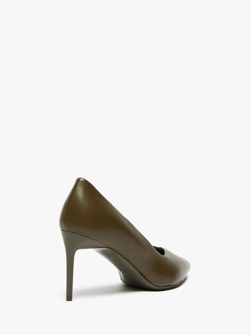 PHYLLIS Nappa leather court shoes 3