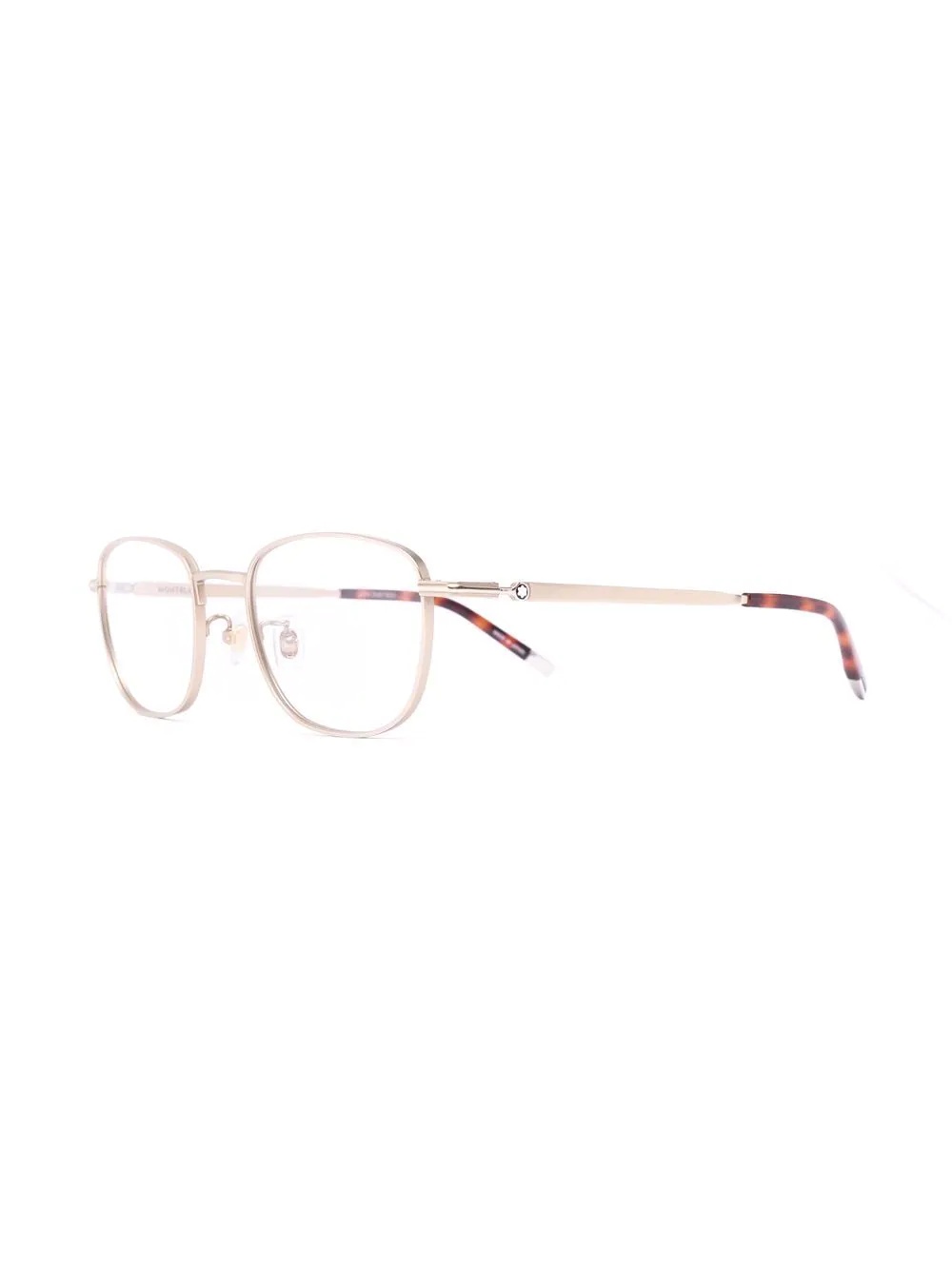 oval-frame metal glasses - 2