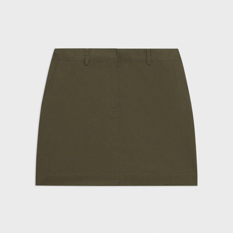 Mini Trouser Skirt in Organic Cotton 1