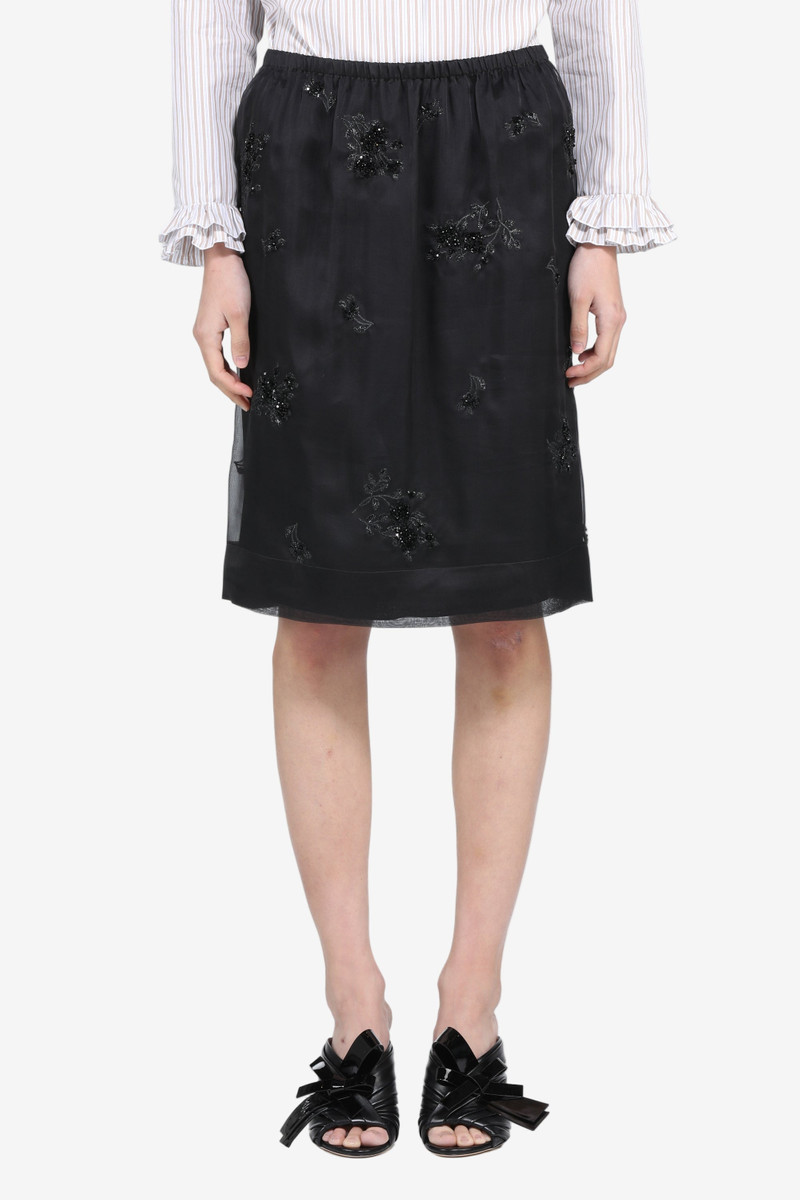 MIDI SKIRT WITH EMBROIDERY 1