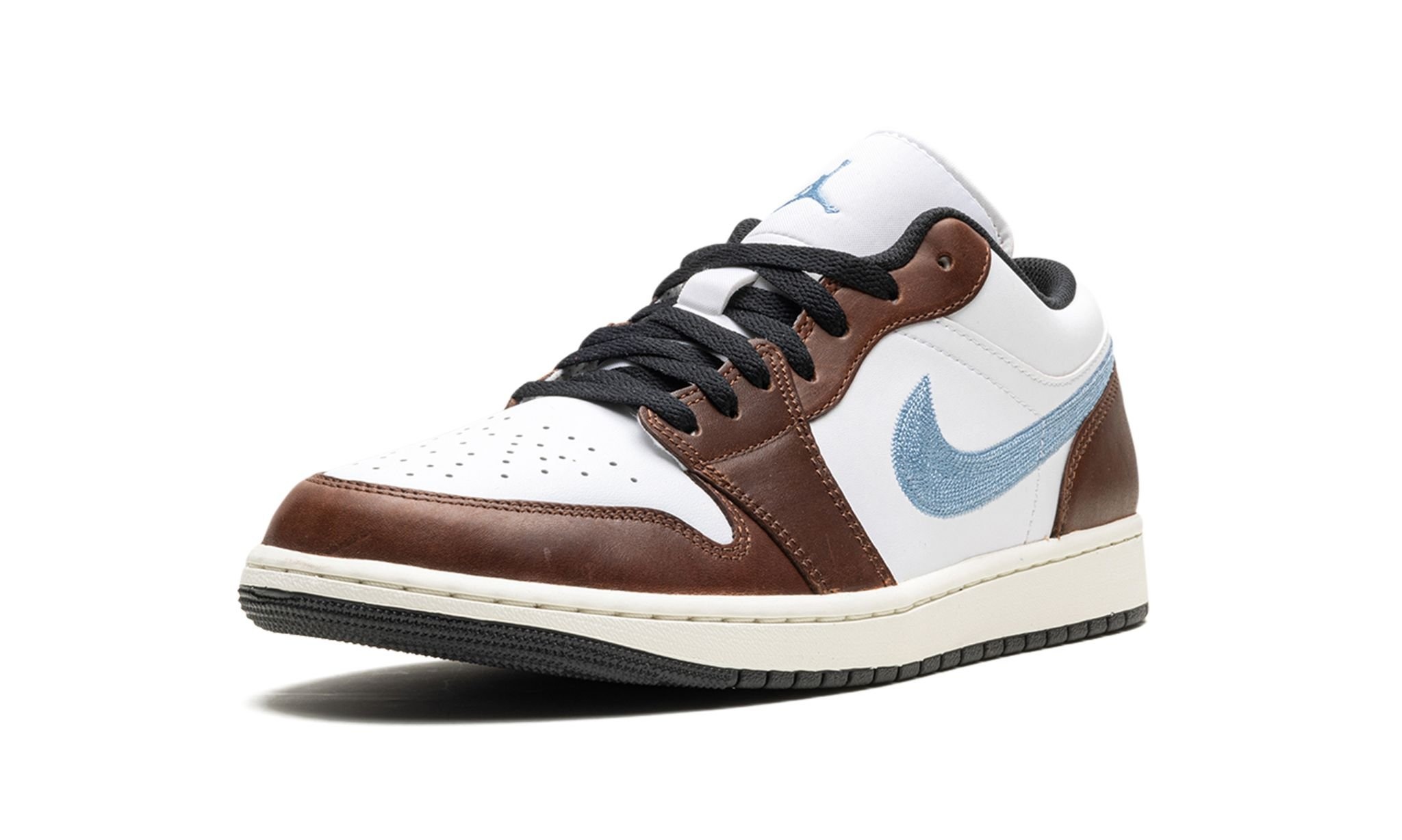 Air Jordan 1 Low SE "Embroidered Swoosh - Mocha" - 4