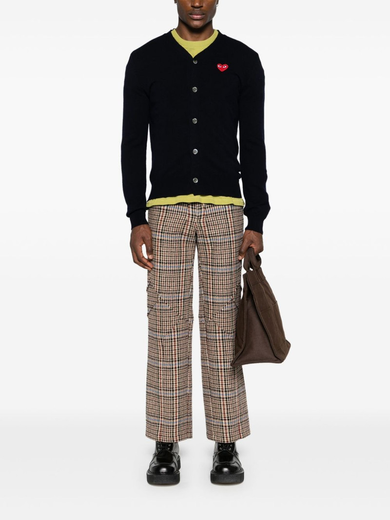 Comme des Garçons PLAY V-neck wool cardigan outlook