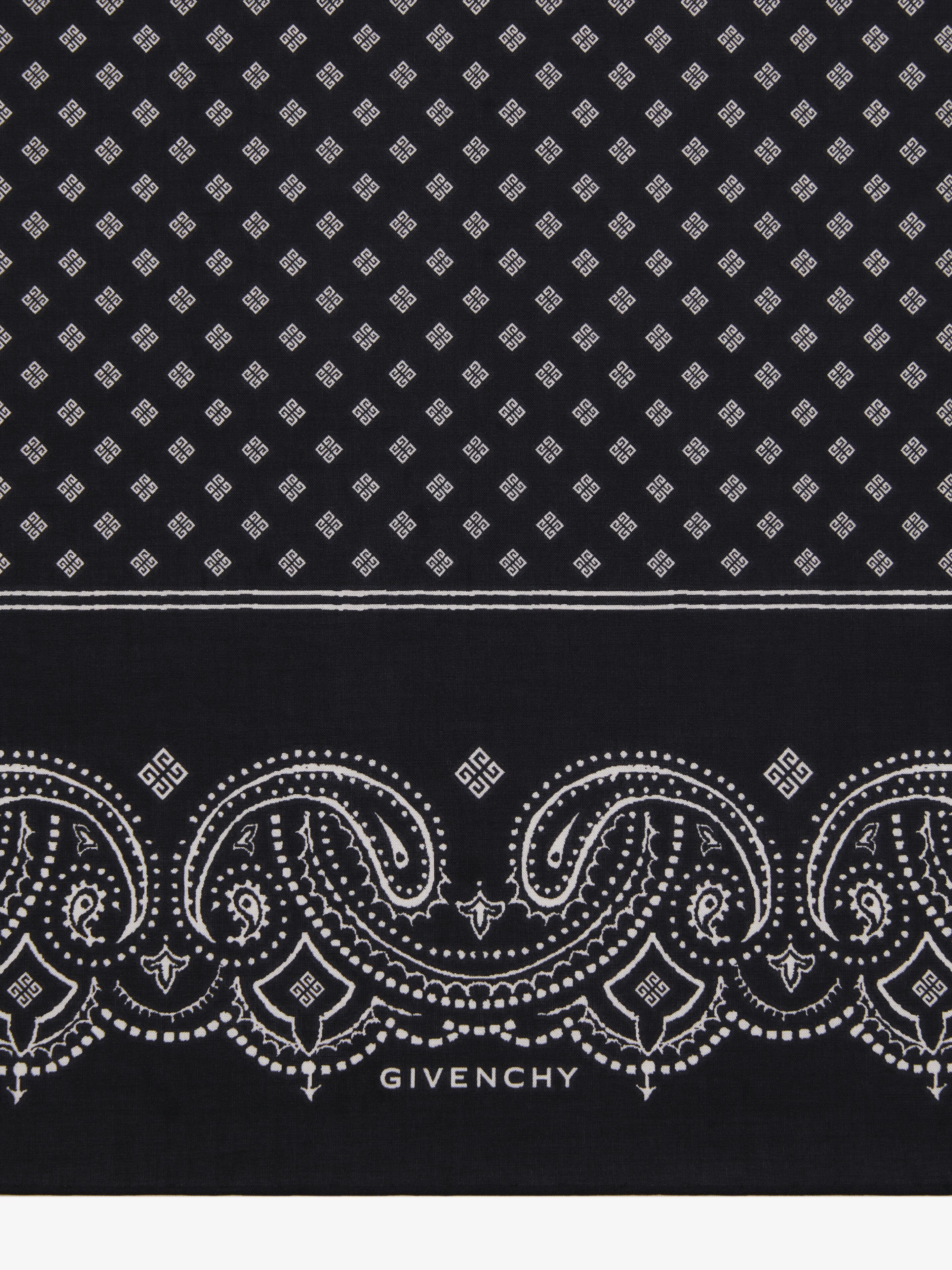 GIVENCHY 4G COTTON BANDANA - 2