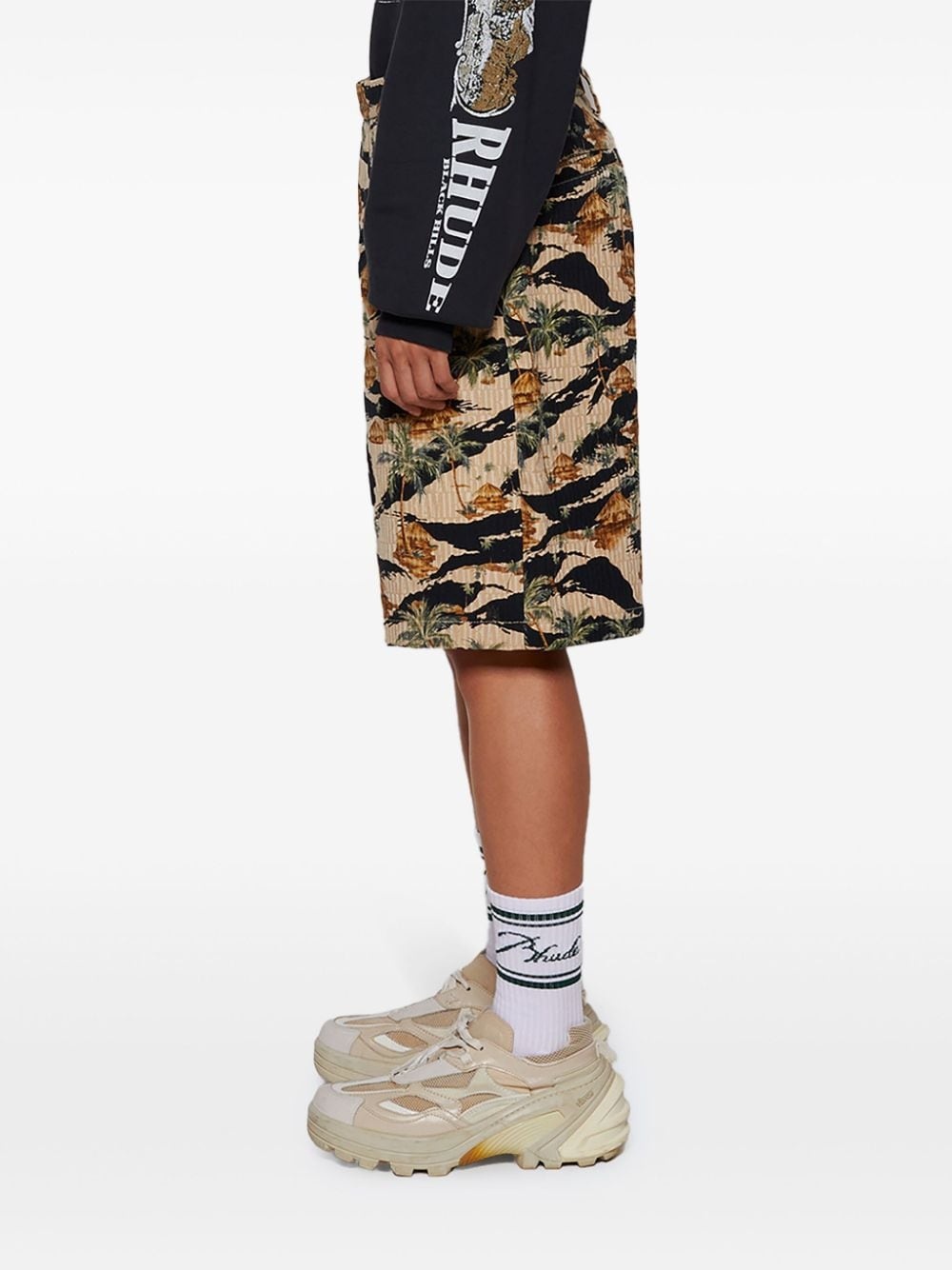 Repeat Palm shorts - 4