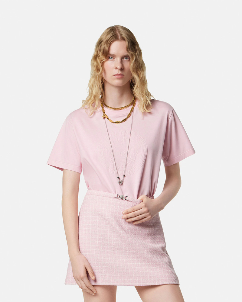 VERSACE Printed Cotton-Jersey T-Shirt outlook