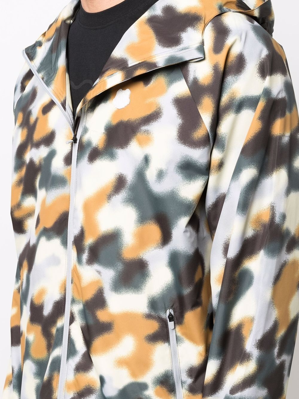 blurred camouflage lightweight jacket - 5