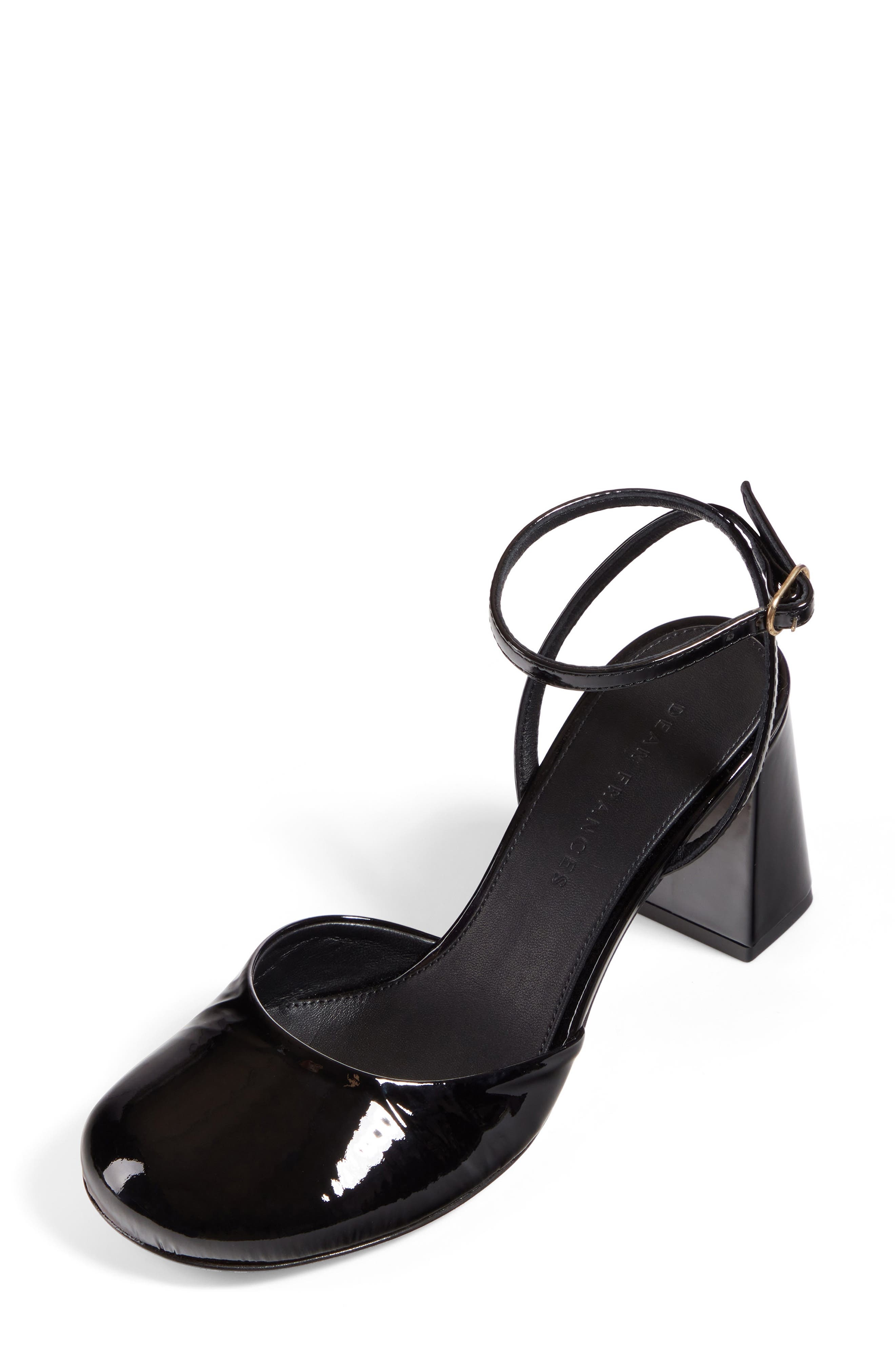 Dear Frances Harlow Ankle Strap Pump in Black at Nordstrom - 3