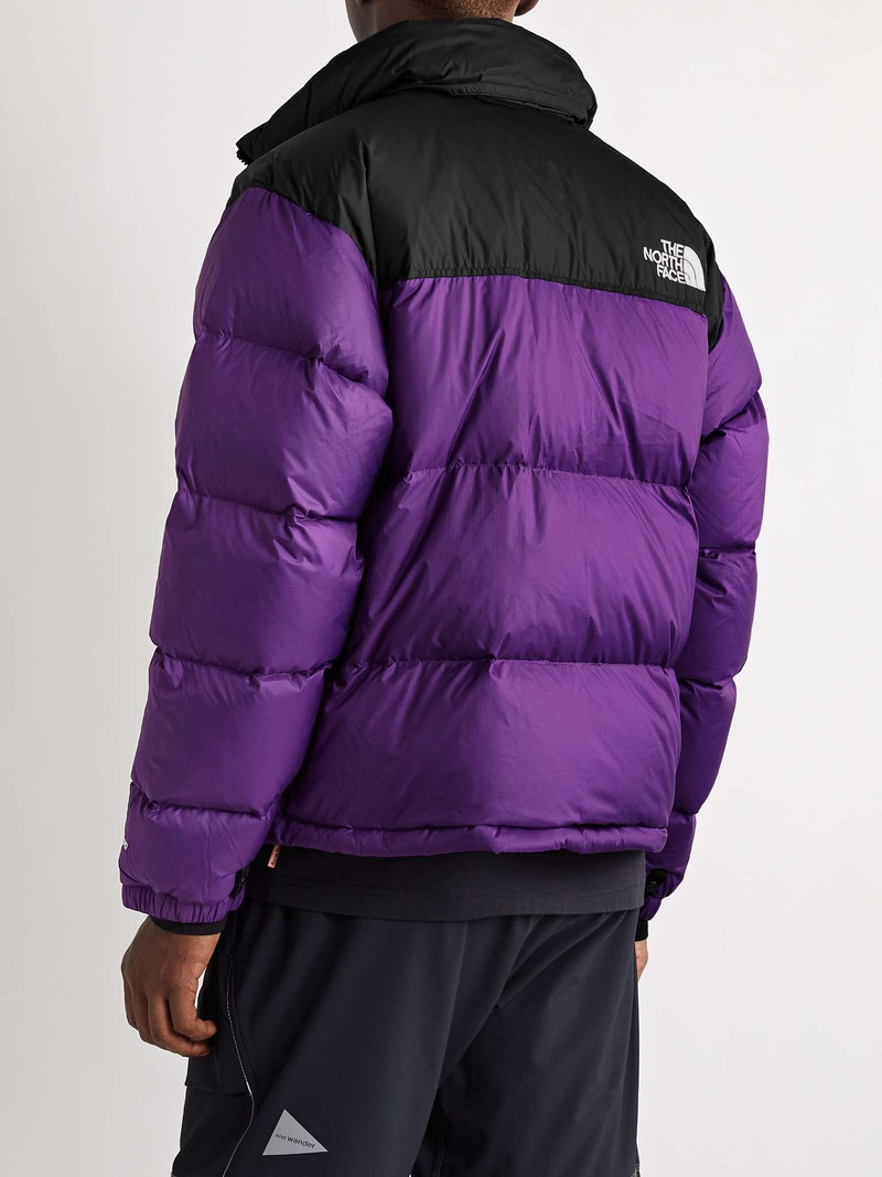 1996 Retro Nuptse Quilted Two-Tone Ripstop and Shell Down Jacket 3