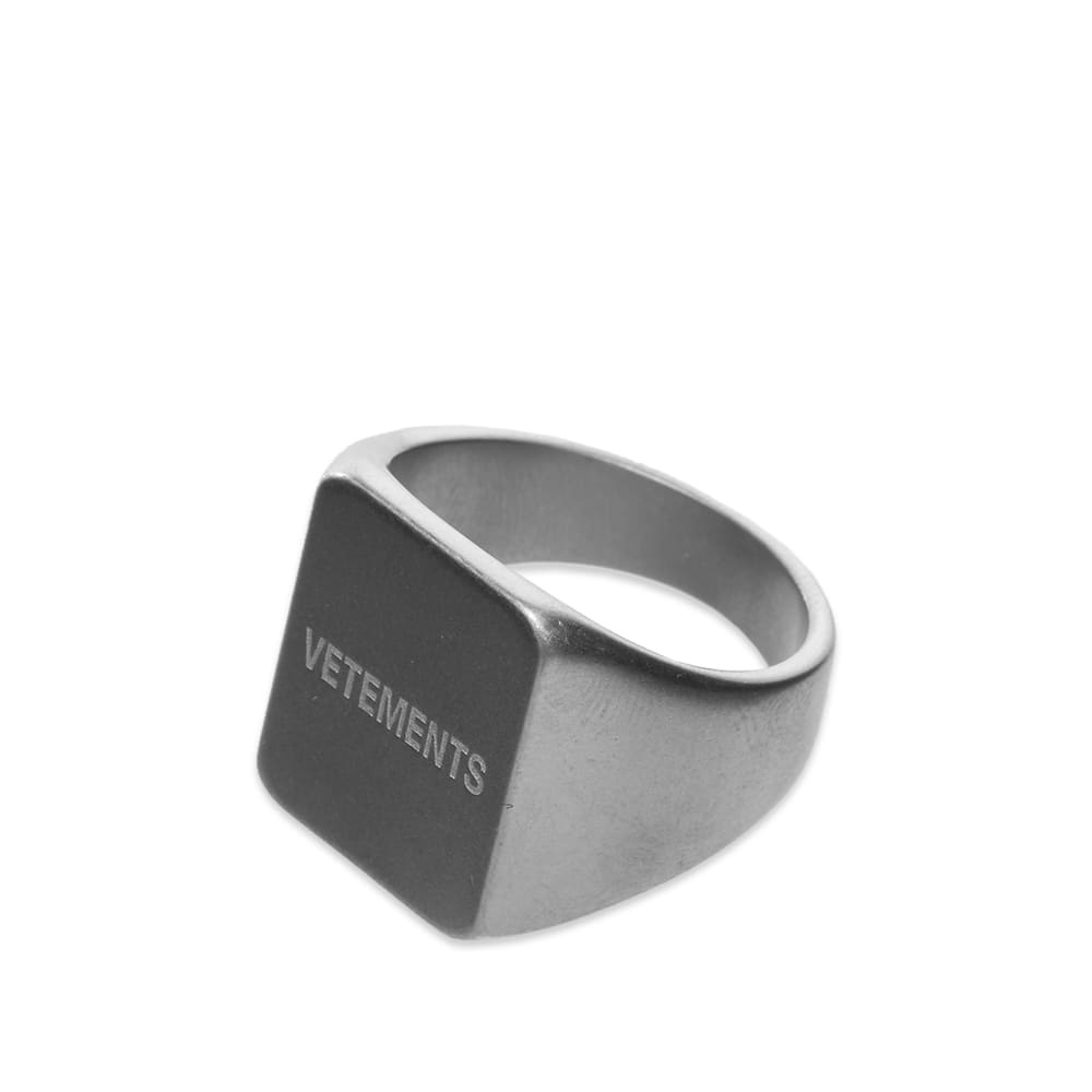 Vetements Classic Logo Ring - 2