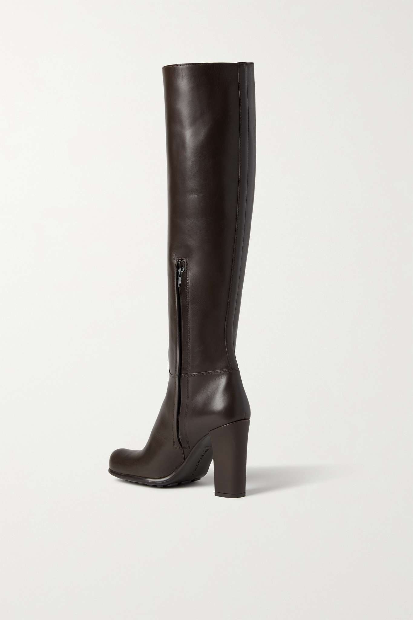 Leather knee boots - 3