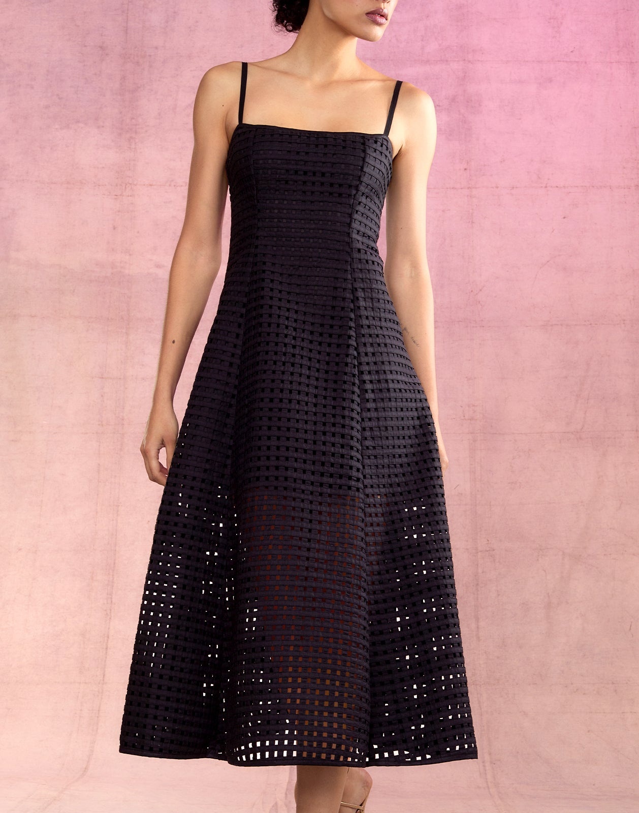 Birdcage Midi Dress - 7