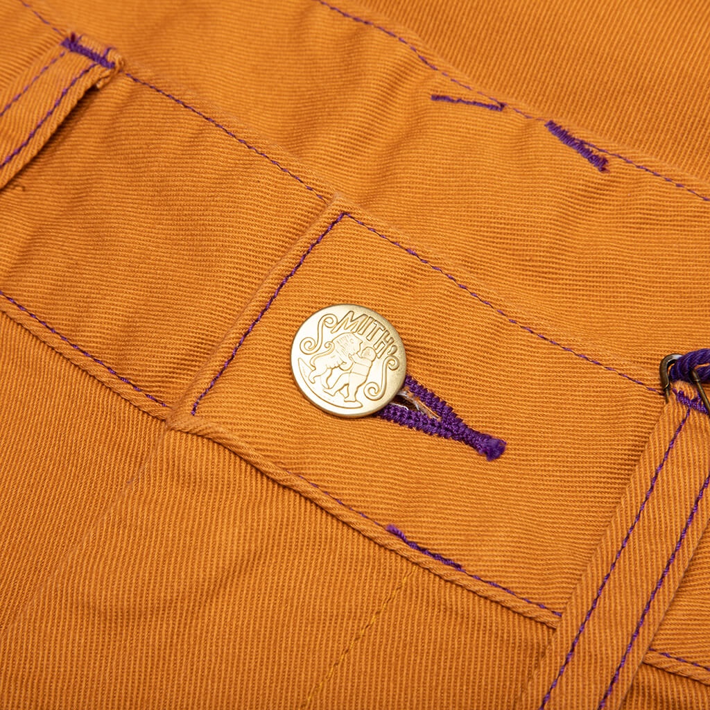 NEEDLES X SMITH'S COTTON TWILL PAINTER PANT - GOLD - 4
