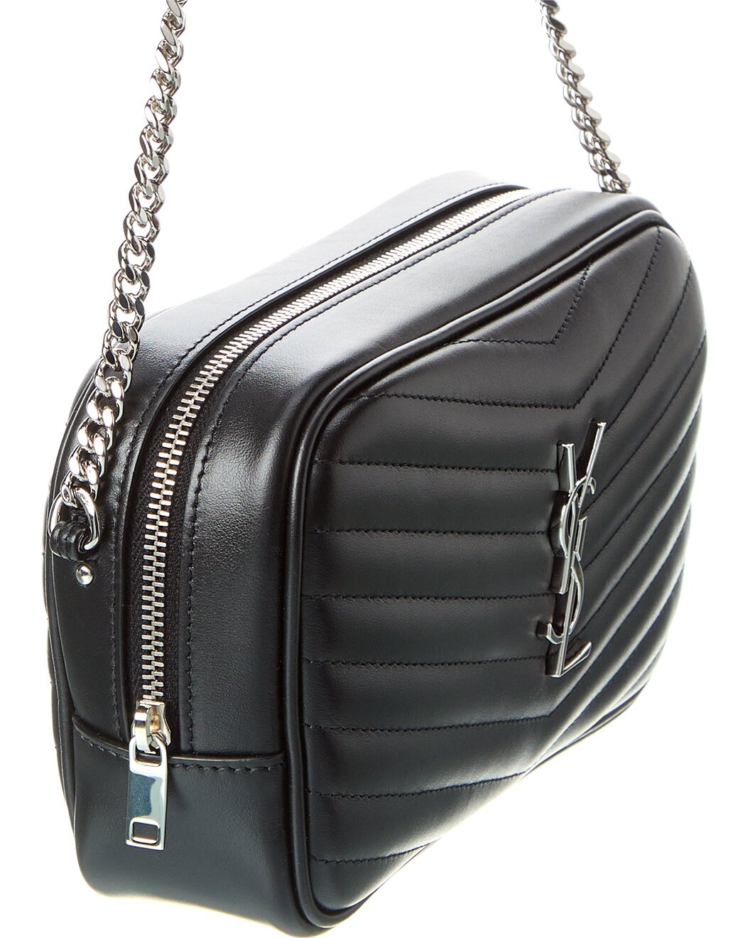 Saint Laurent Lou Mini Quilted Leather Camera Bag - 3