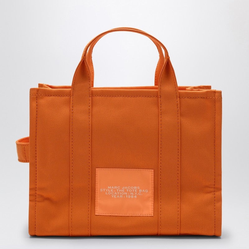 【関税込み】The Medium Tote - Marc Jacobs - Cotton - Orange Marc Jacobs THE MEDIUM TOTE BAG ORANGE IN COTTON