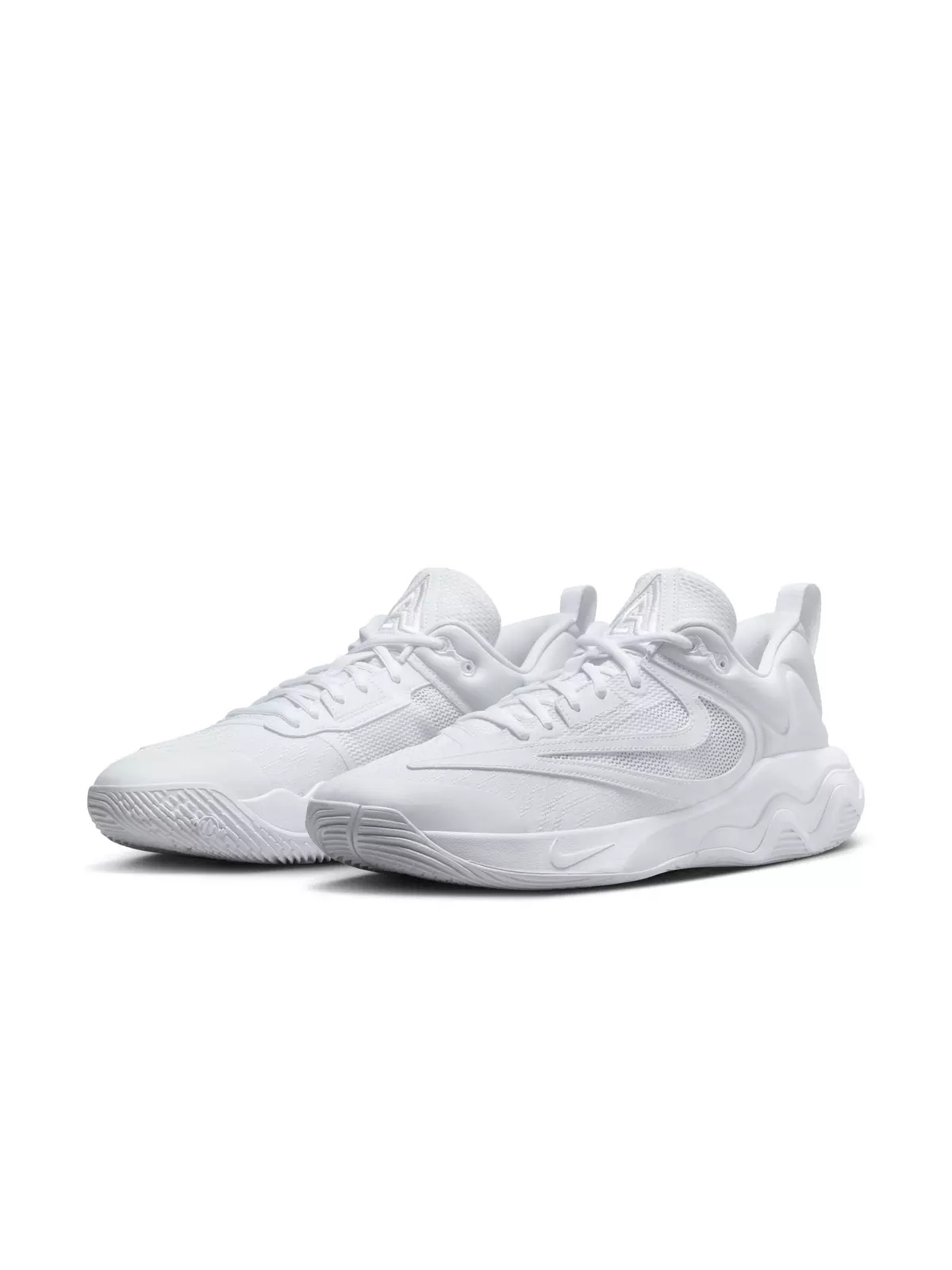 Giannis Immortality 3 "White/White/White" Men's Basketball Shoe - 3
