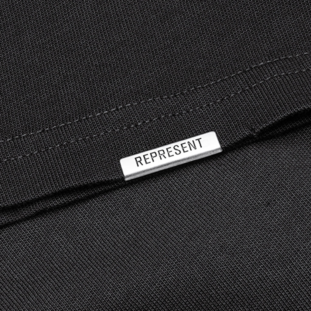 LEGACY CREST T-SHIRT - STAINED BLACK - 4
